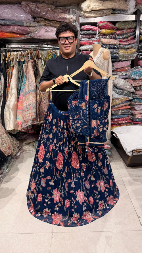 Floral Lehenga