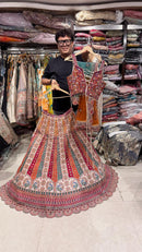 Double Shade silk Lehenga
