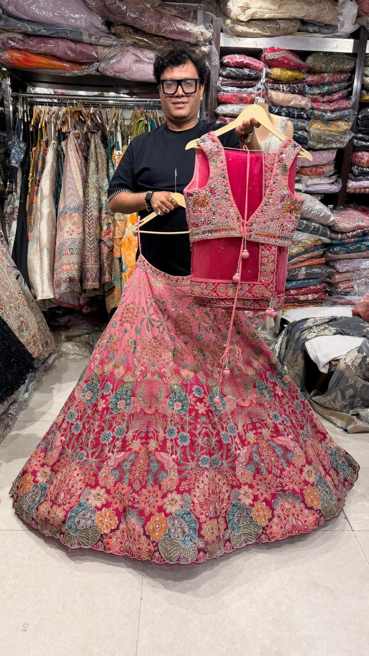 Double Shaded Lehenga