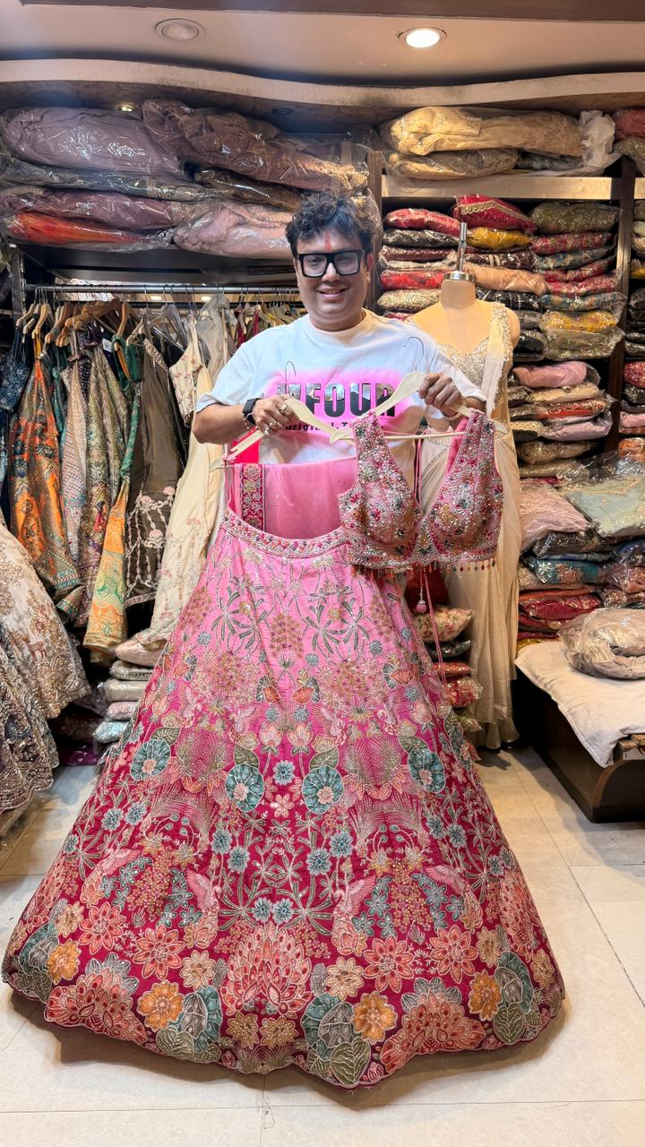 Double Shaded Lehenga