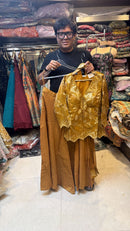 Pure Brocket Sharara Suit