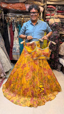 Printed Floral Lehenga