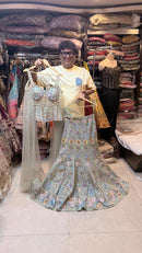 Designer Fishcut Lehenga