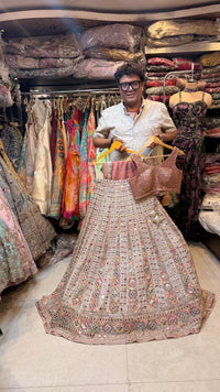 Designer Georgette Fabric Lehenga