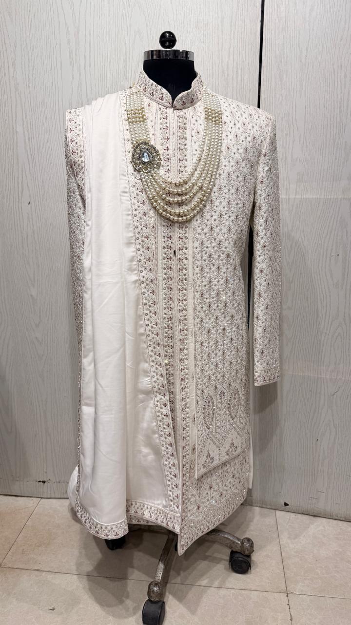 MENS GROOM SHERWANI