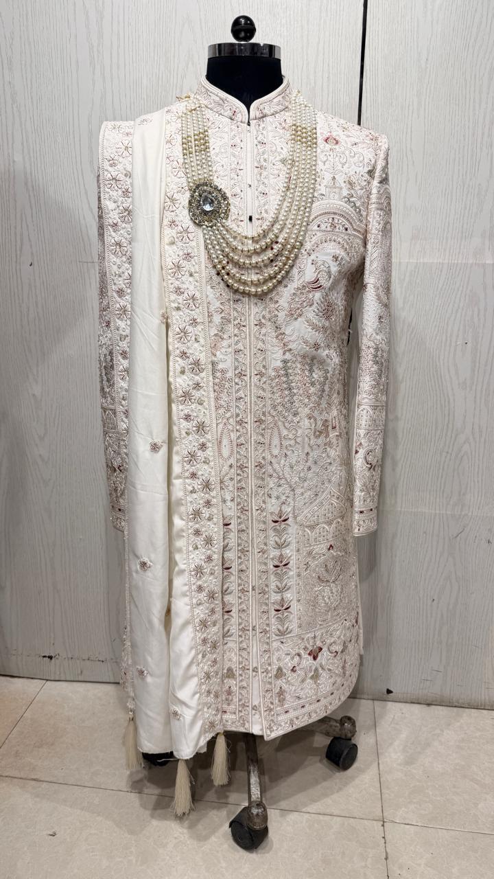 MENS GROOM SHERWANI