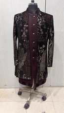 Front open indo western