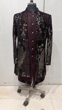 Front open indo western