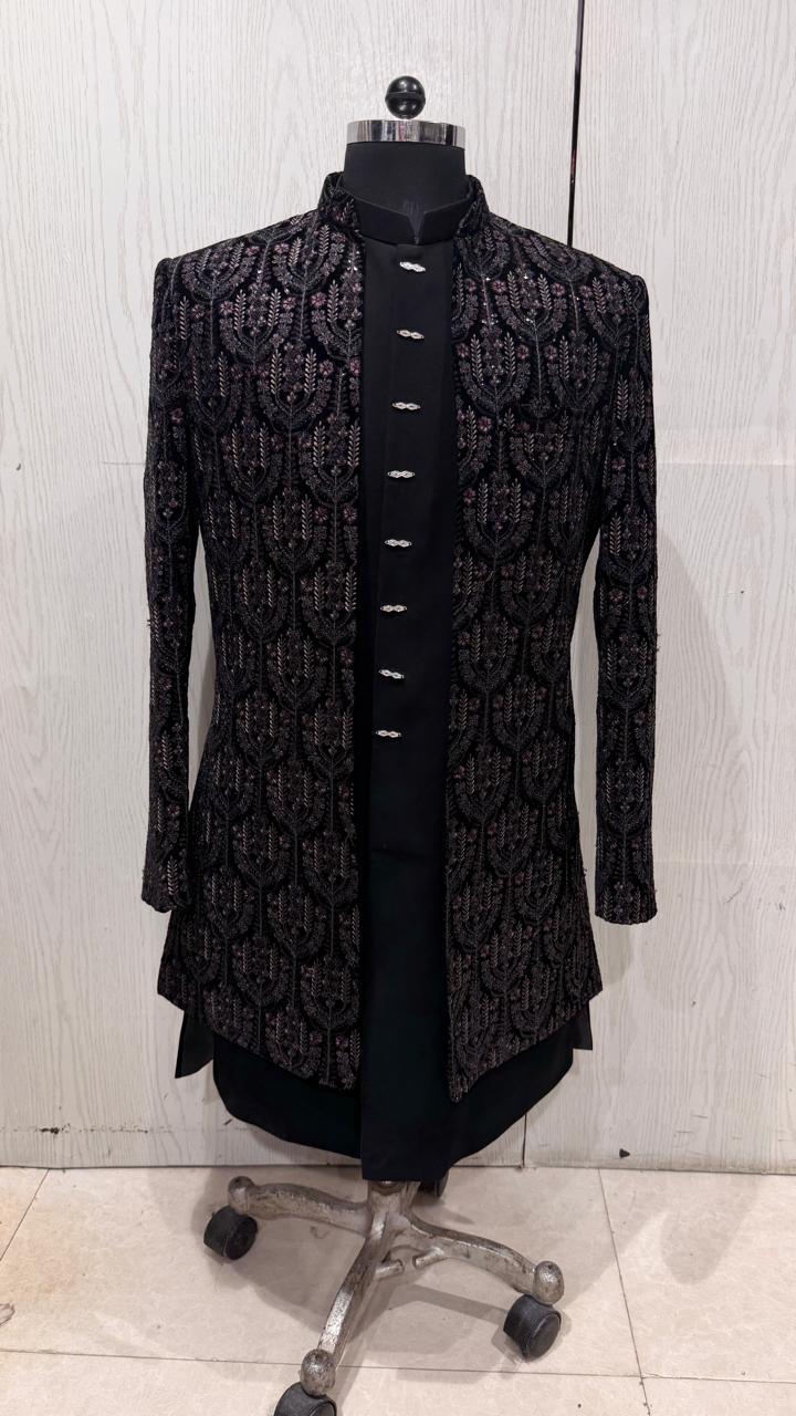 Front open indo western