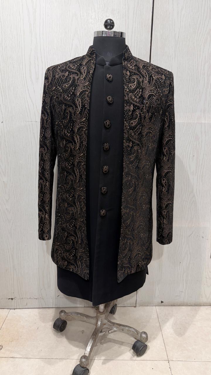 Front open indo western