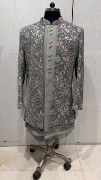 Front open indo western