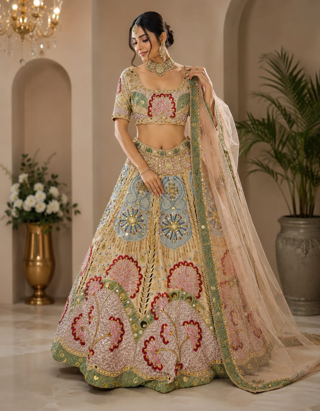 PAPA DESIGNER LEHENGA