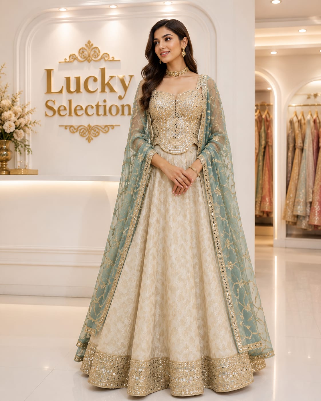 MM CORD SET LEHENGA