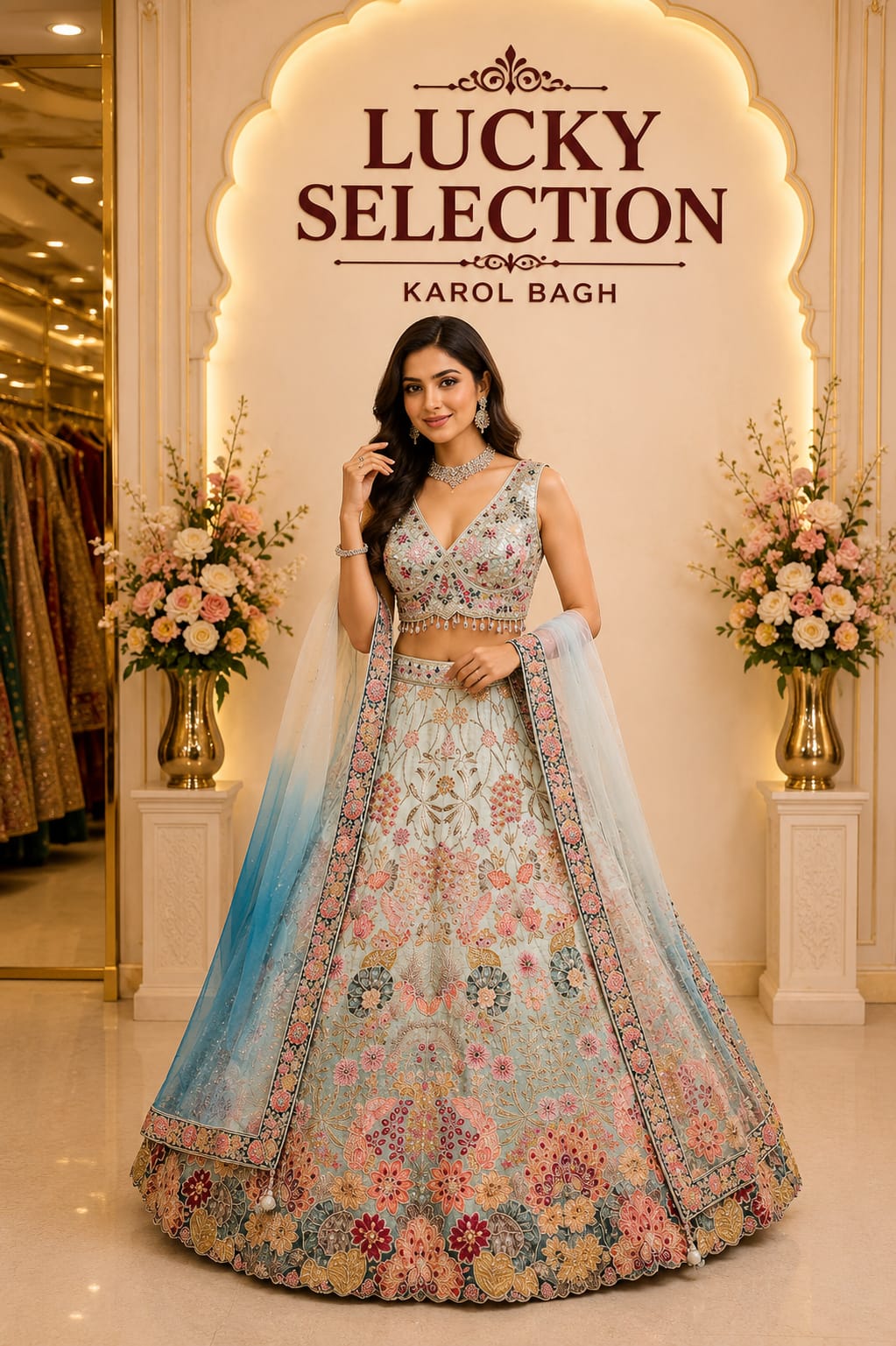 AM DESIGNER LEHENGHA