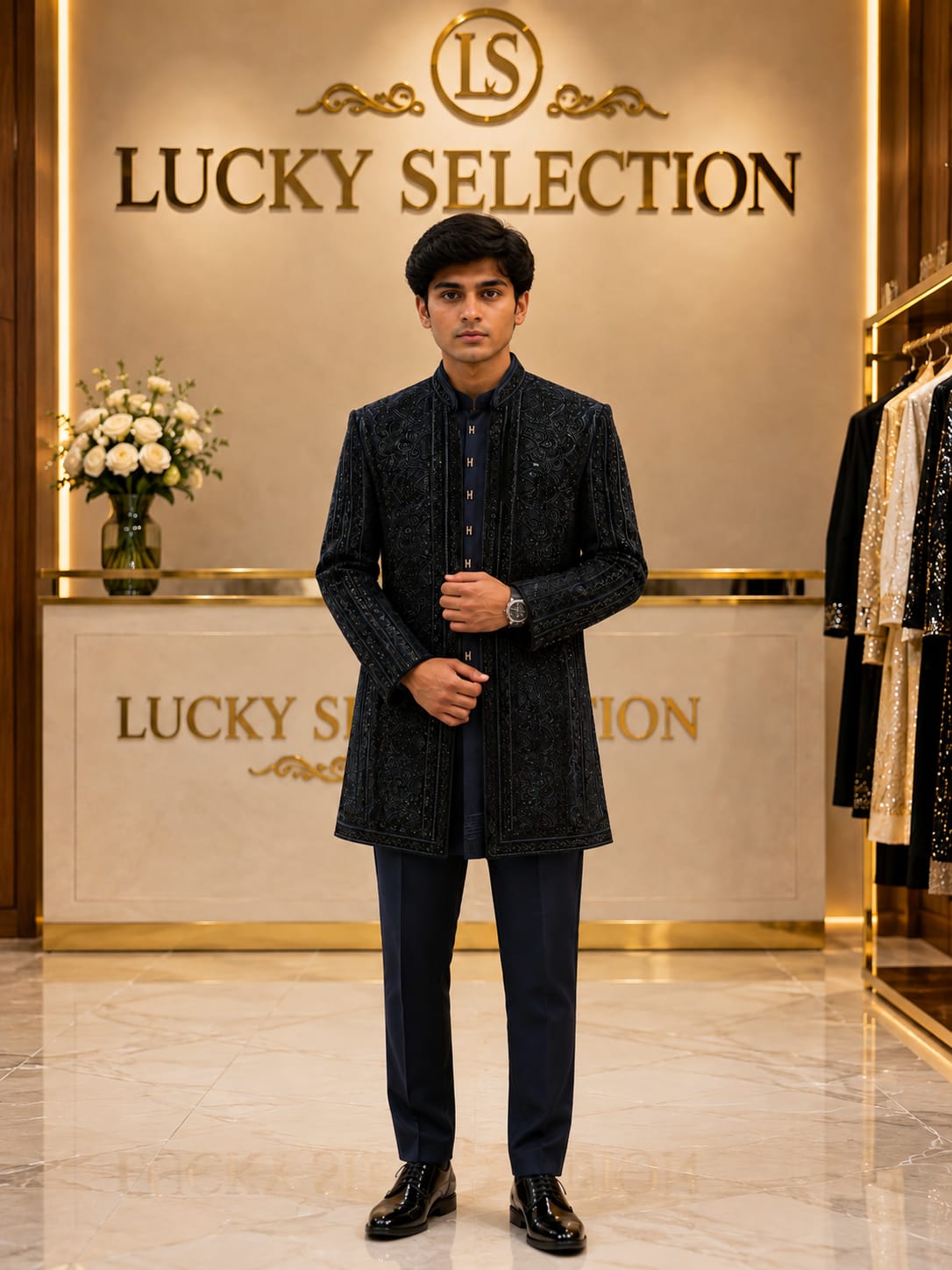 MENS DESIGNER INDOWESTERN