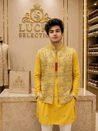 MENS KURTA BANDI SET