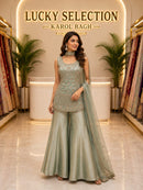 MM DESIGNER SHARARA SUIT