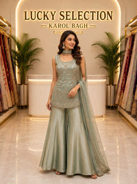 MM DESIGNER SHARARA SUIT