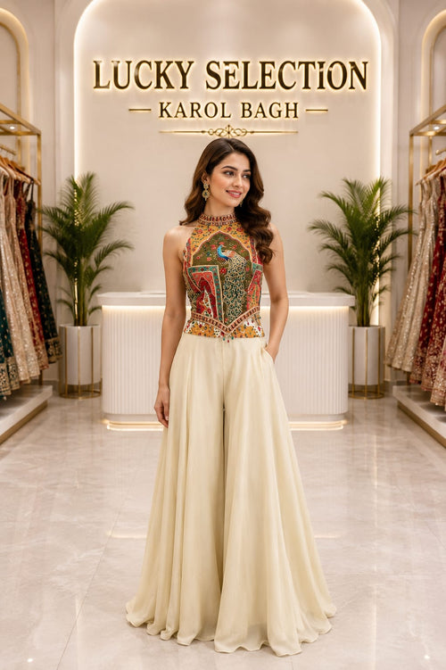 MM DESIGNER SHARARA SUIT