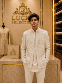 MENS FRONT OPEN JODHPURI SET