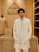 MENS KURTA JACKET SET