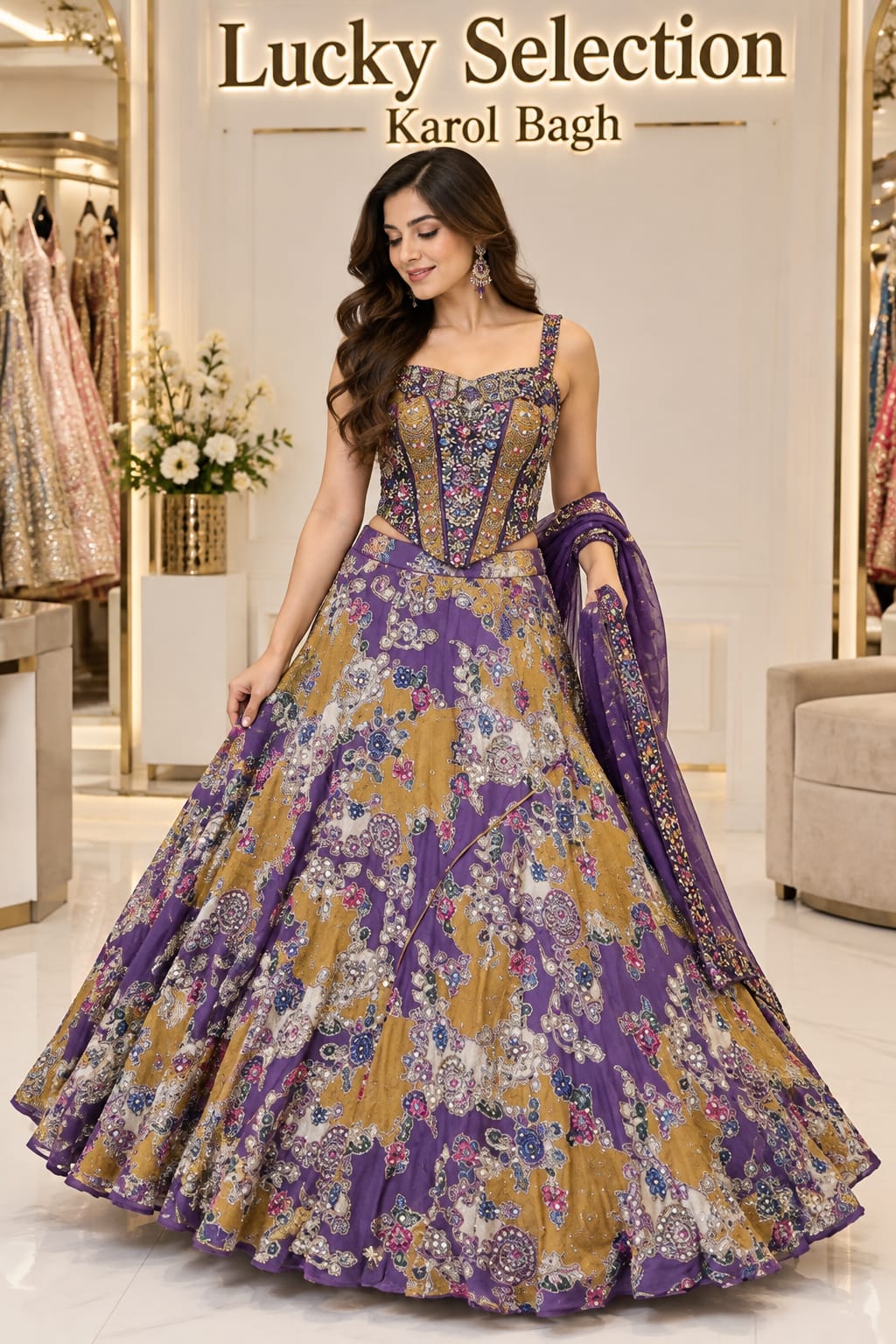 MM DESIGNER LEHENGA