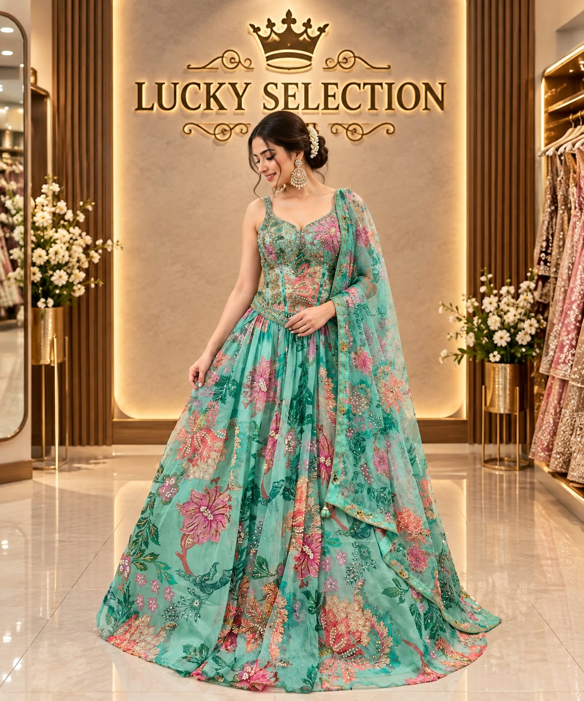 SG DESIGNER LEHENGA
